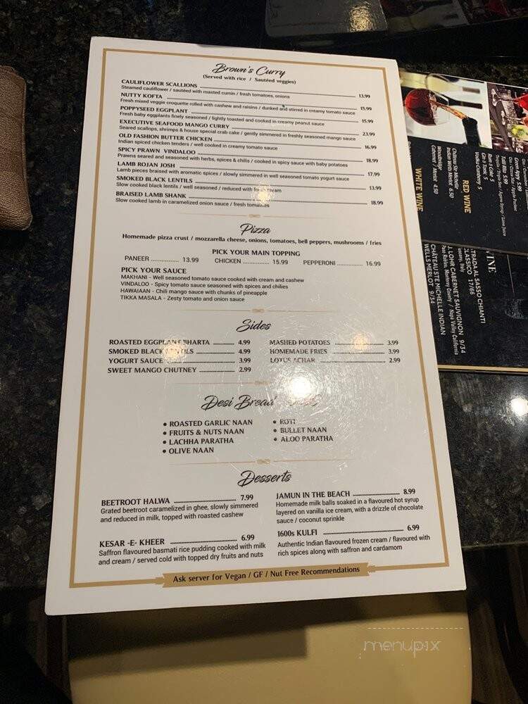Lotus Grill and Bar - Bethesda, MD menu_pic