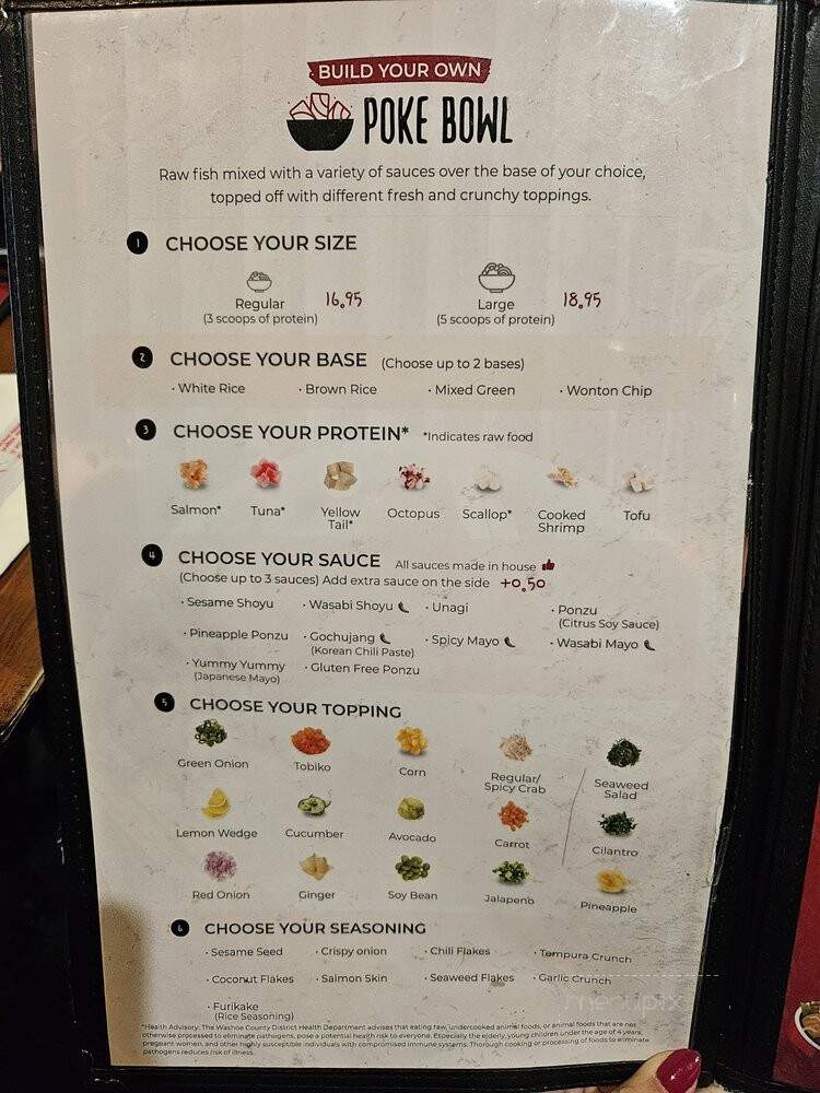 Ijji Poke Don - Reno, NV menu_pic