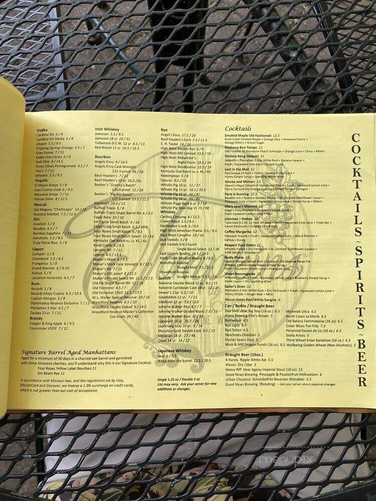 Tompkins by The Rack House - Saint Charles, MO menu_pic