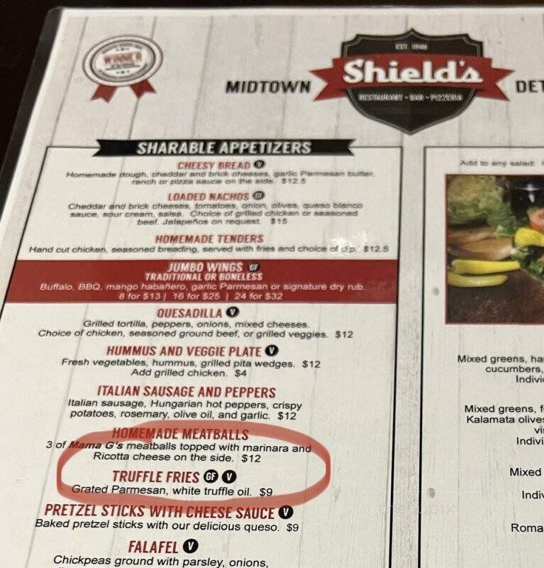 Shield's Pizza Detroit - Detroit, MI