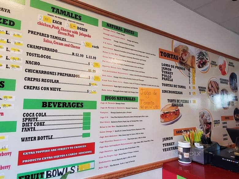 Orange Sunrise - San Jose, CA menu_pic