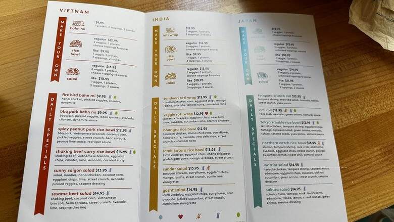 Bamboo Asia FIDI - San Francisco, CA menu_pic