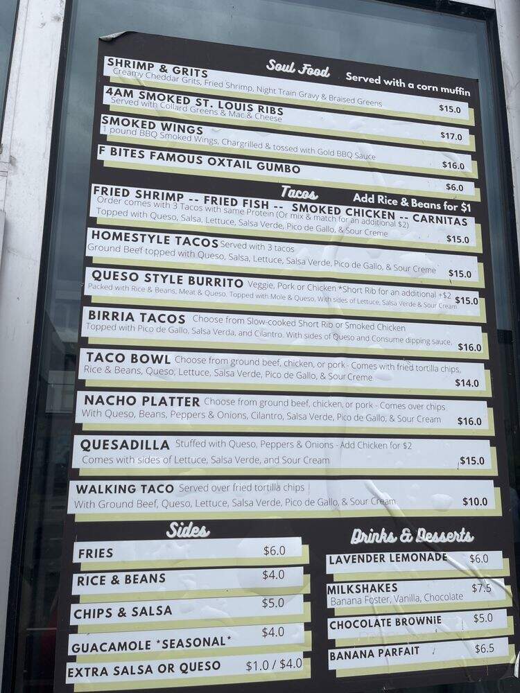 Cantina Falls - Niagara Falls, NY menu_pic