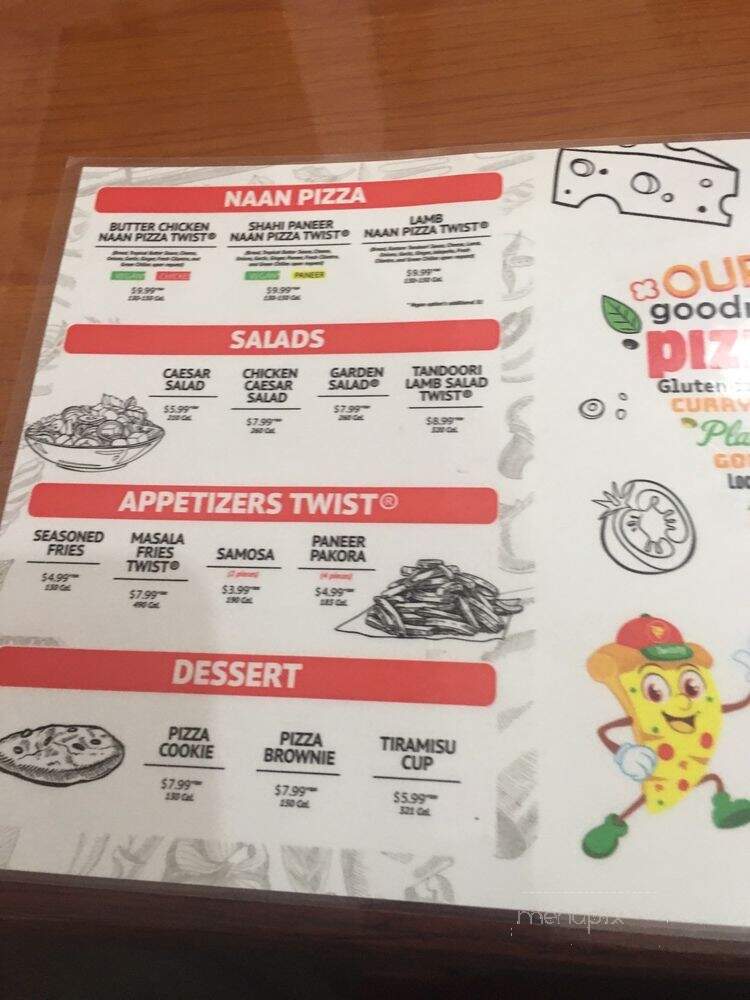 Chicago's Pizza With A Twist - Plainfield, IN menu_pic