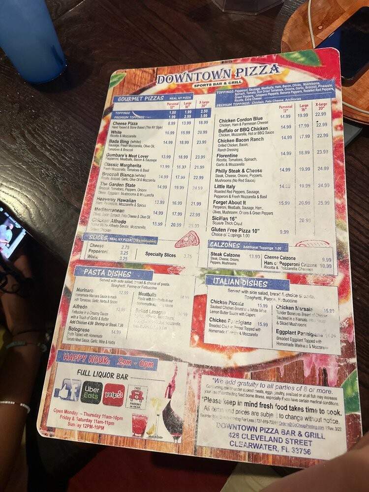 Downtown Pizza Sports Bar And Grill - Clearwater, FL