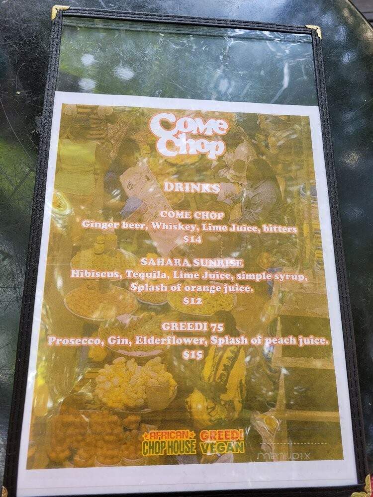 Greedi Vegan - Brooklyn, NY menu_pic