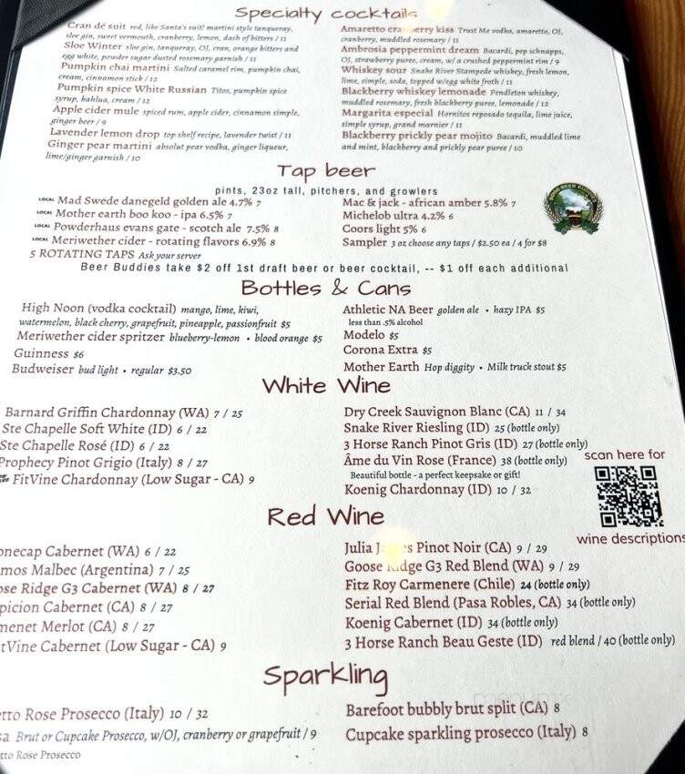 JaK*s Place - Nampa, ID menu_pic