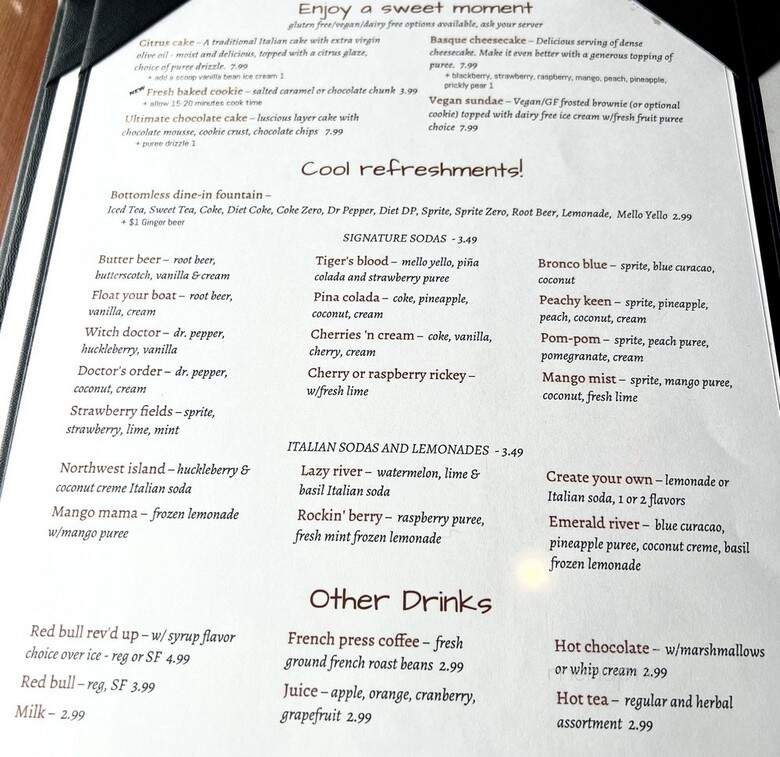 JaK*s Place - Nampa, ID menu_pic