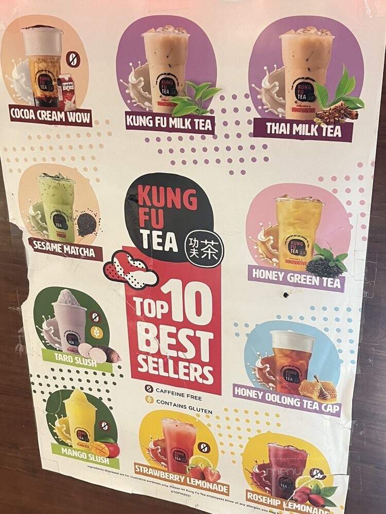 Kung Fu Tea - King of Prussia, PA menu_pic