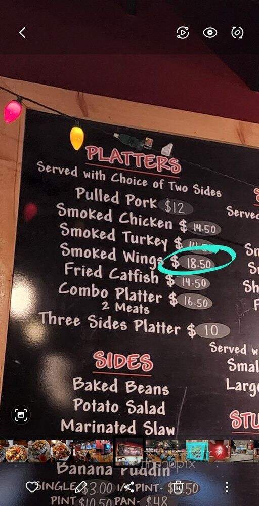 Moe's Original Bar B Que - Huntsville, AL menu_pic