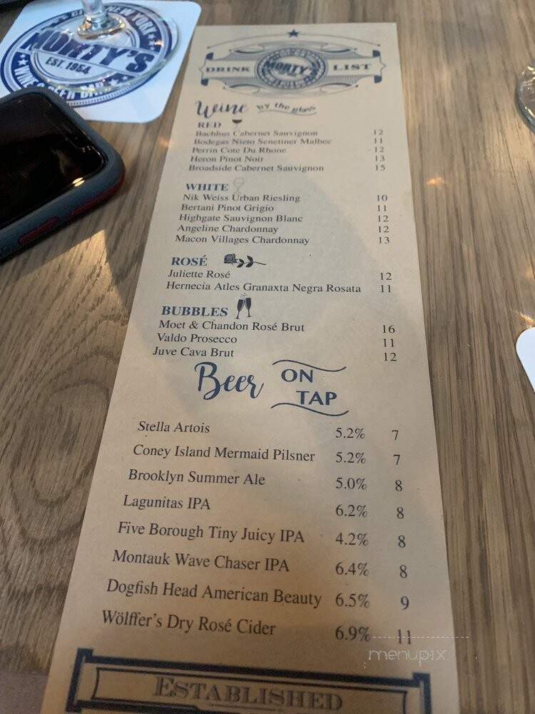 Morty's Wine & Beer Bar - New York, NY