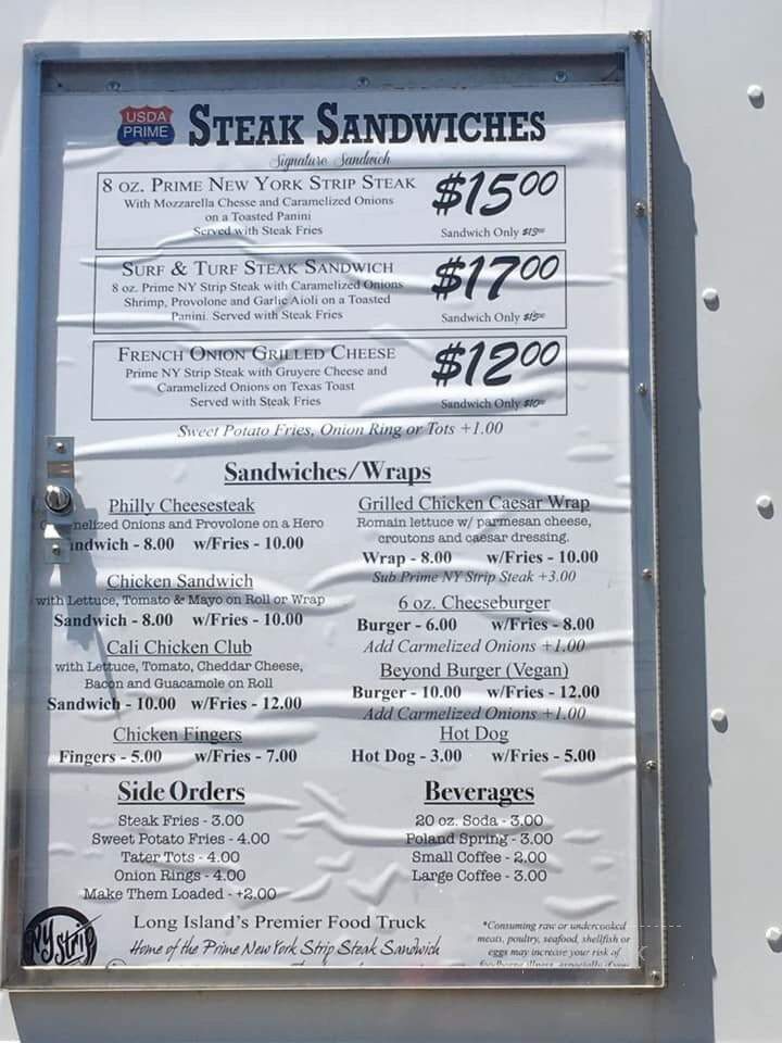 New York Strip Catering - Farmingdale, NY menu_pic