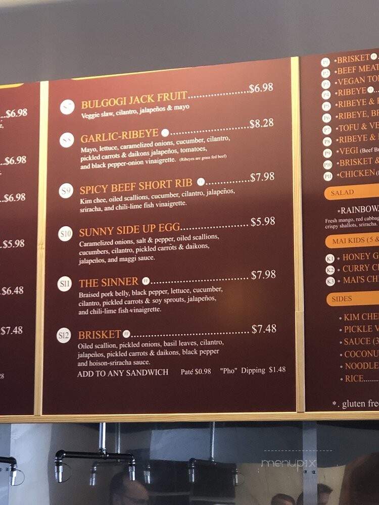 Oh Mai Sandwich Kitchen - Draper, UT menu_pic