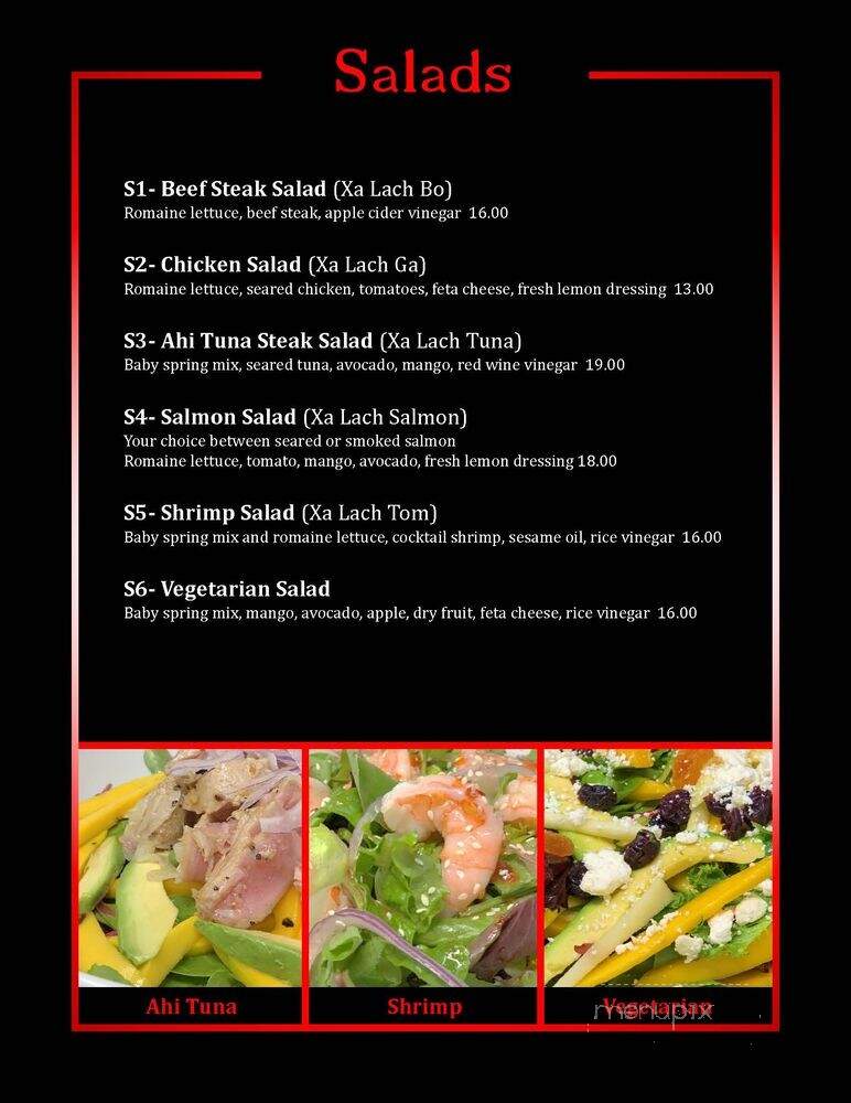 Pho by Night - Littleton, CO menu_pic
