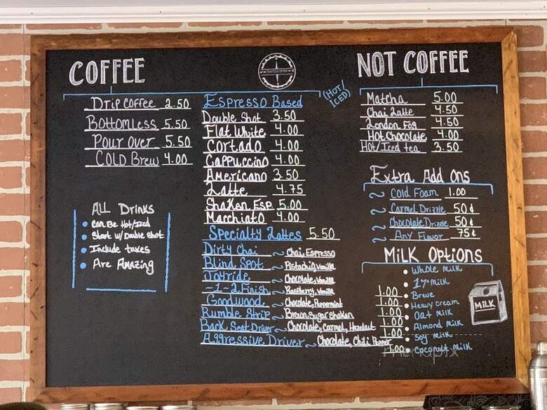 Traverse Coffee - Hallowell, ME menu_pic