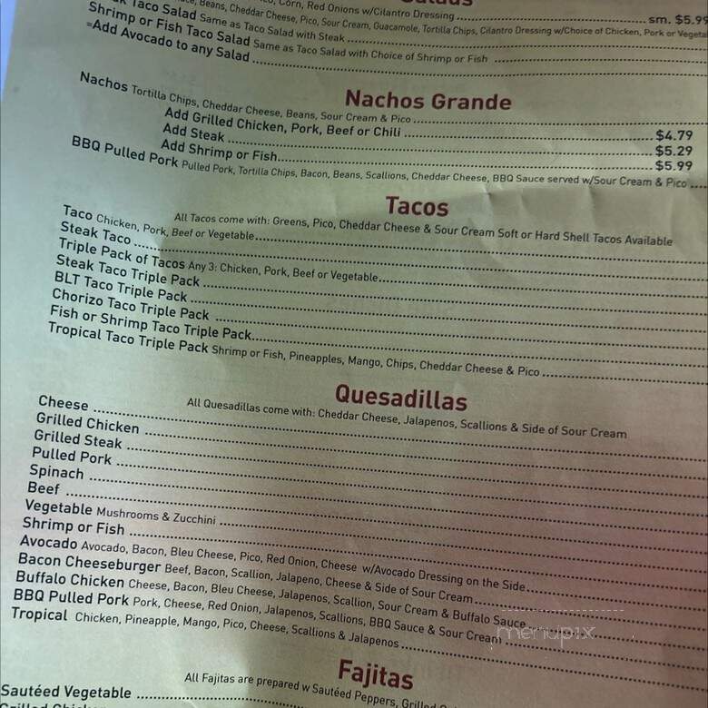Avocados - Bohemia, NY menu_pic