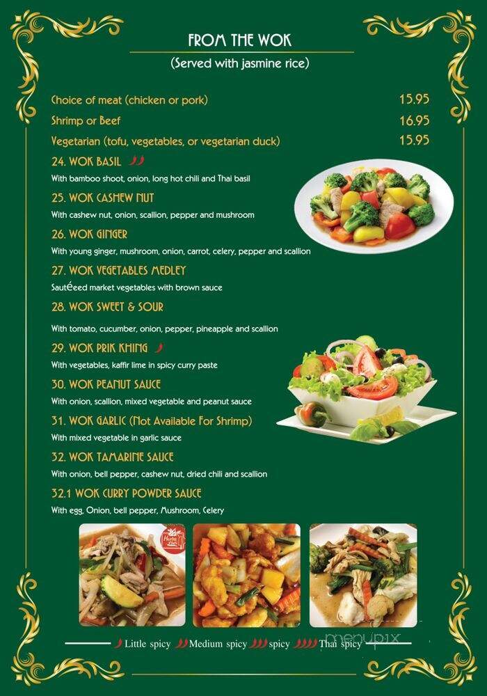 Chang Thai Kitchen - Toms River, NJ menu_pic