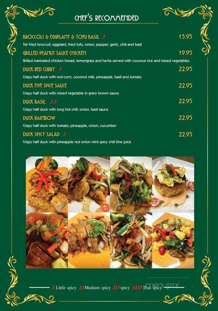 Chang Thai Kitchen - Toms River, NJ menu_pic