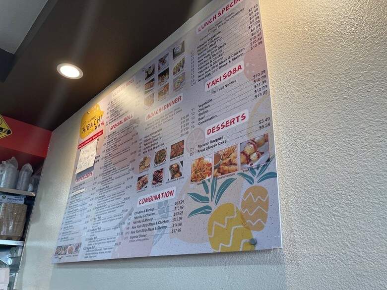 Express Hibachi - Las Vegas, NV menu_pic