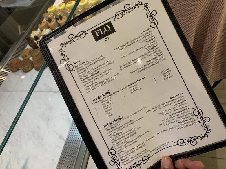 Flo Paris - Houston, TX menu_pic
