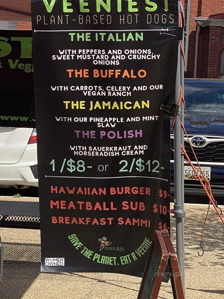 Just AJ's Veenies - Washington, DC menu_pic