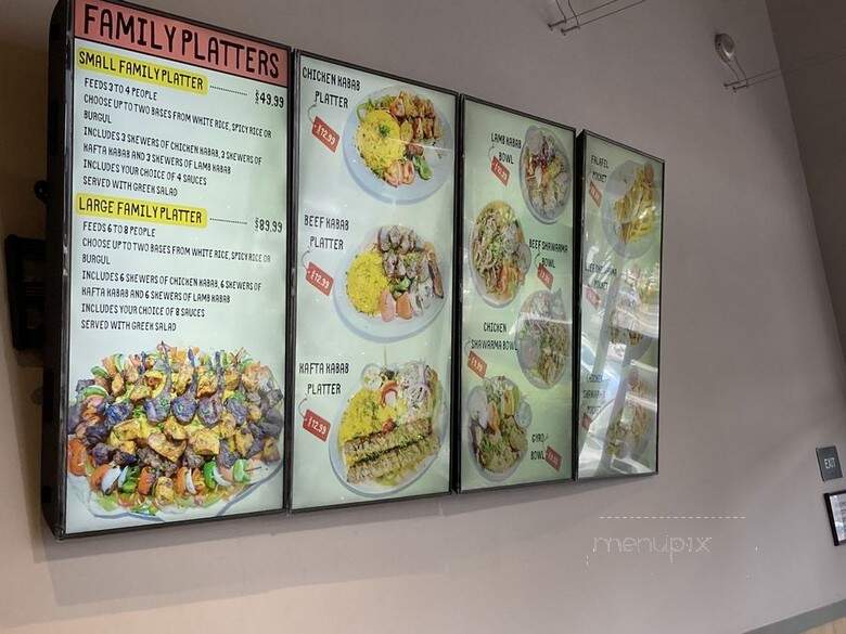 Pita Zone Mediterranean Grill - Doral, FL menu_pic