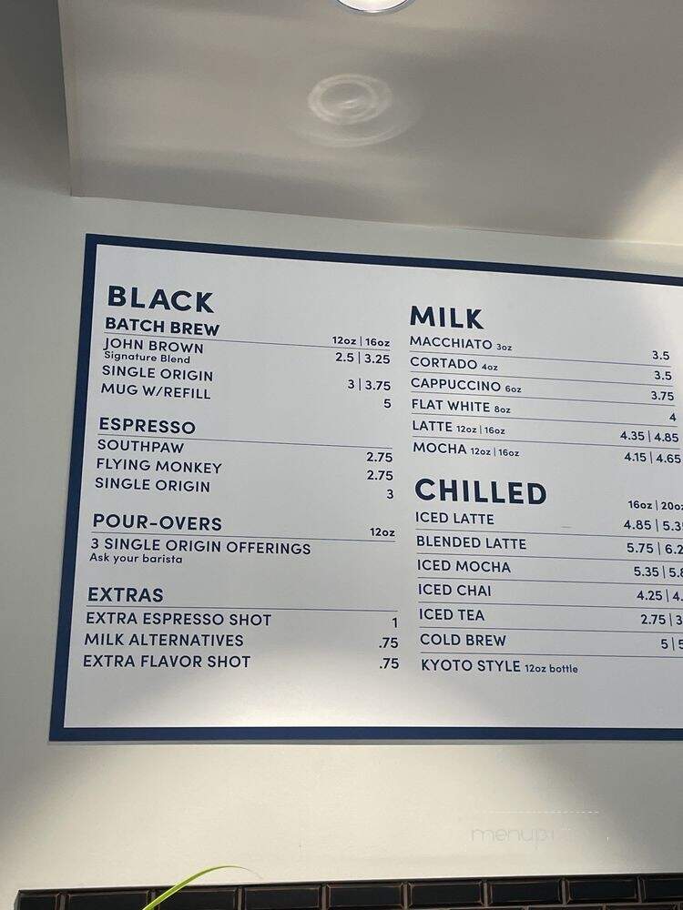 PT's Coffee Power & Light - Kansas City, MO menu_pic