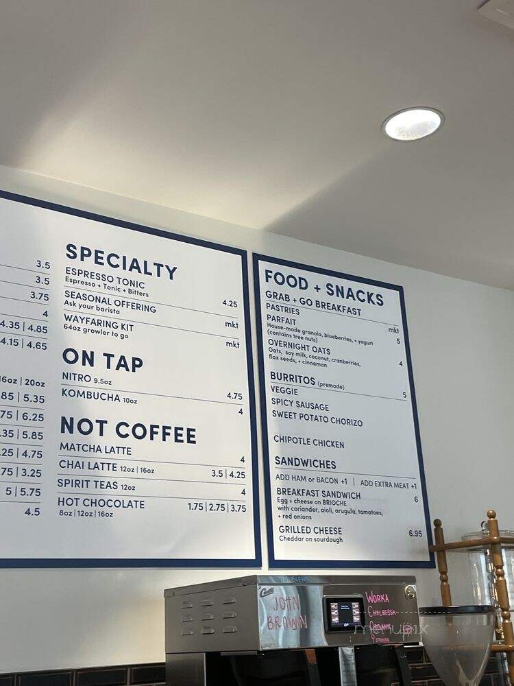 PT's Coffee Power & Light - Kansas City, MO menu_pic