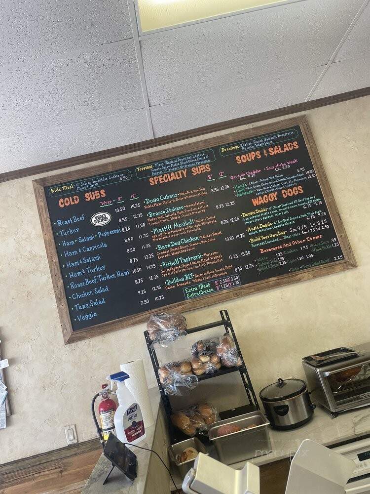 Waggy Dag's - Lantana, FL menu_pic