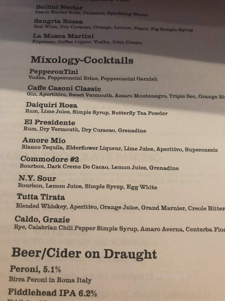 288 Lark Wine & Tap - Albany, NY menu_pic