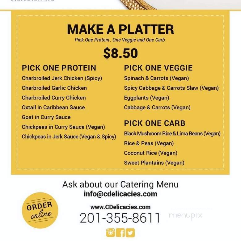 Caribbean Delicacies - Carlstadt, NJ menu_pic