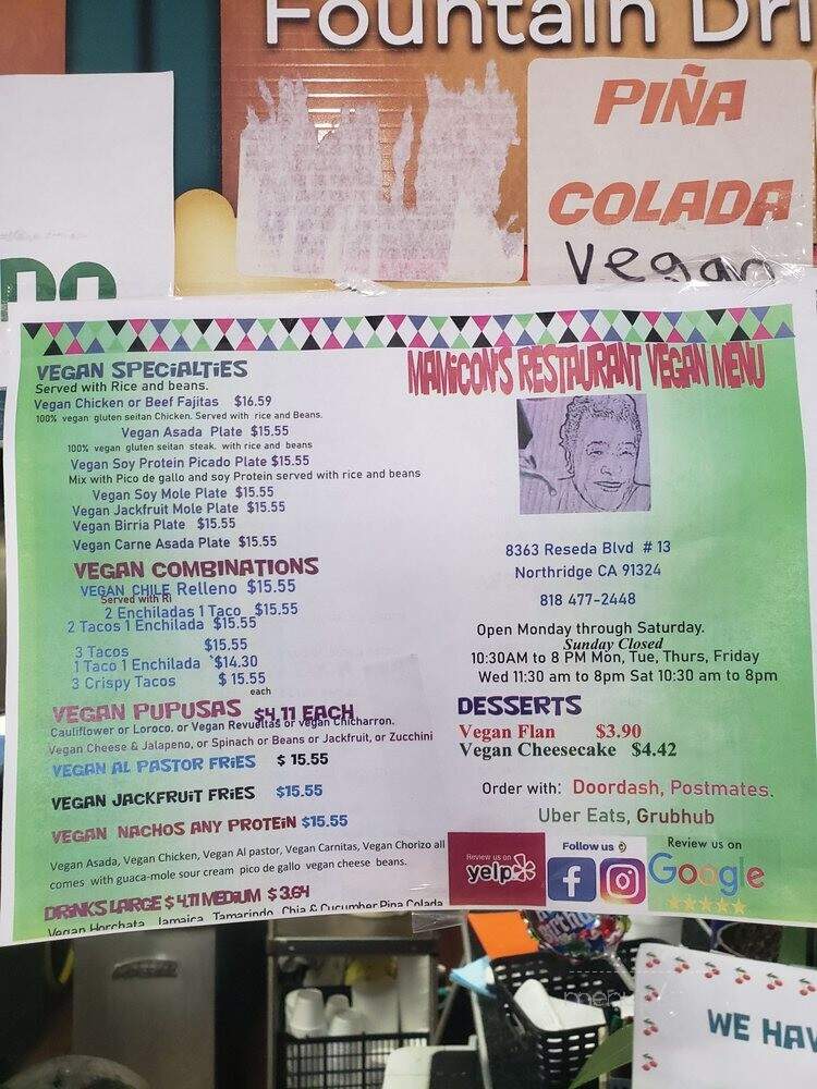 Mamicons Mexican Restaurant - Northridge, CA