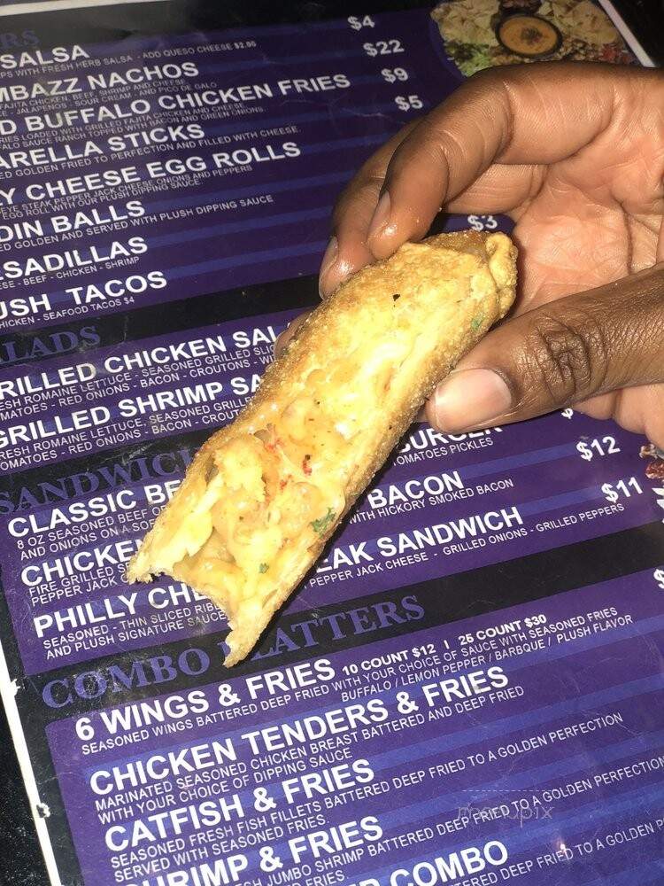 Plush Bar And Grill - Houston, TX menu_pic
