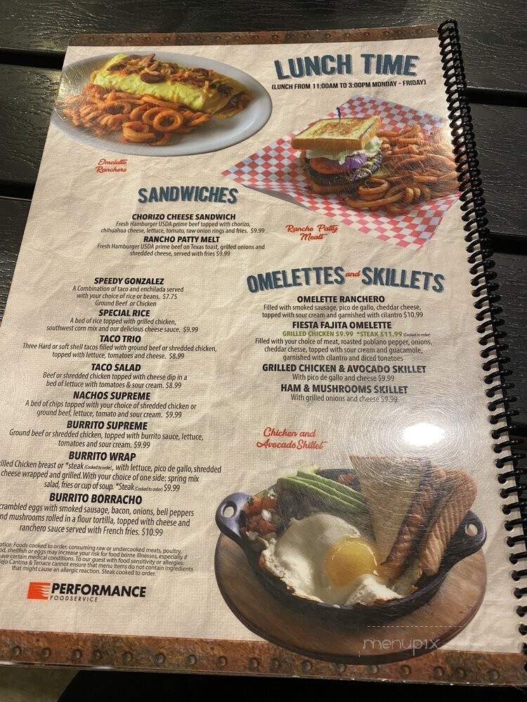 Rancho Viejo - Winder, GA menu_pic
