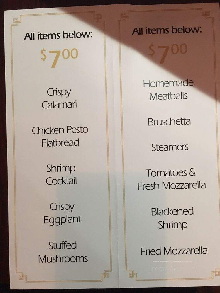 The San Marino - Windsor, CT menu_pic