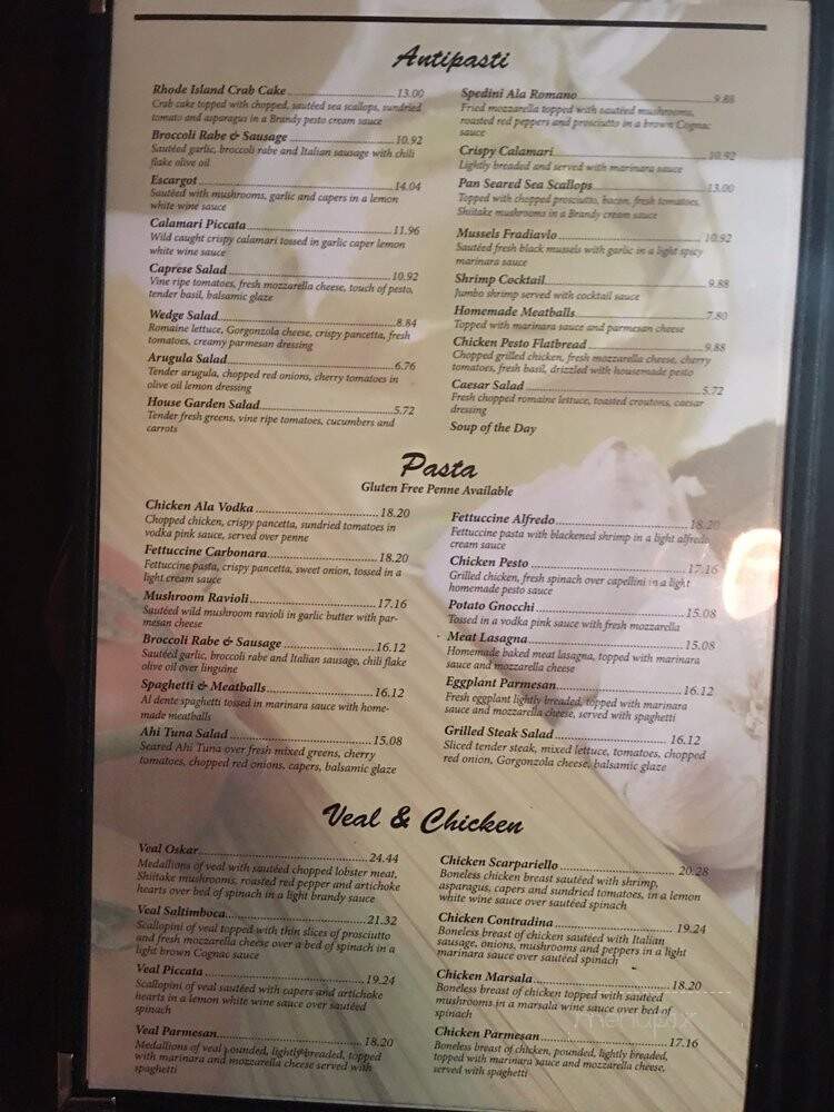 The San Marino - Windsor, CT menu_pic