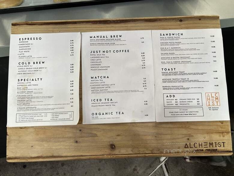 Alchemist Coffee Project At The Pearl - Los Angeles, CA