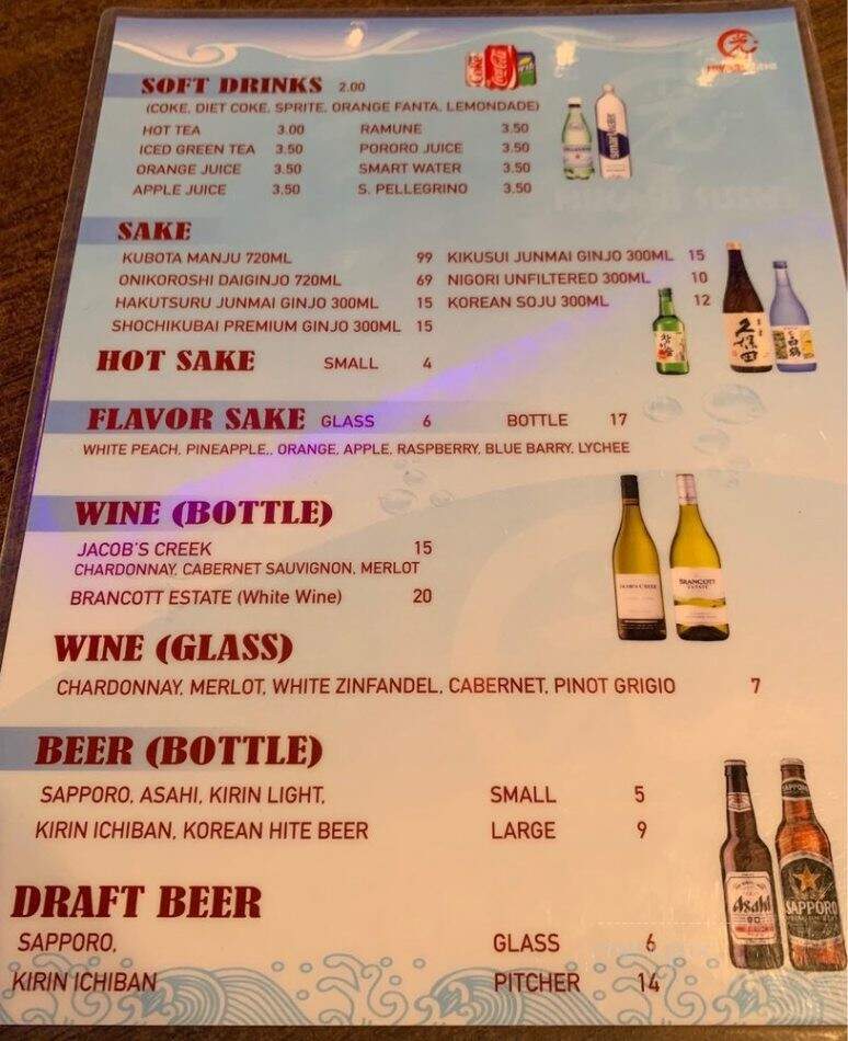 Hikari Sushi - West Hollywood, CA menu_pic