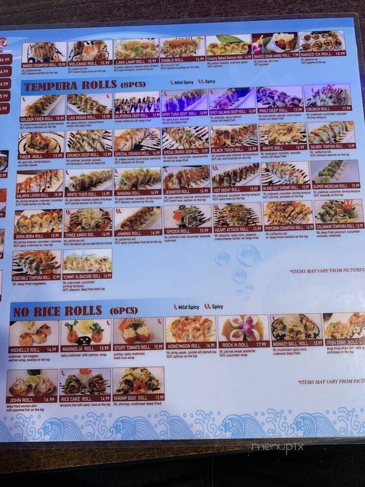 Hikari Sushi - West Hollywood, CA menu_pic