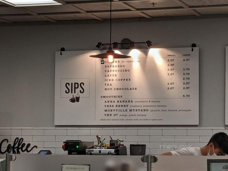 Seven Scoops & Sips - Montville, NJ menu_pic