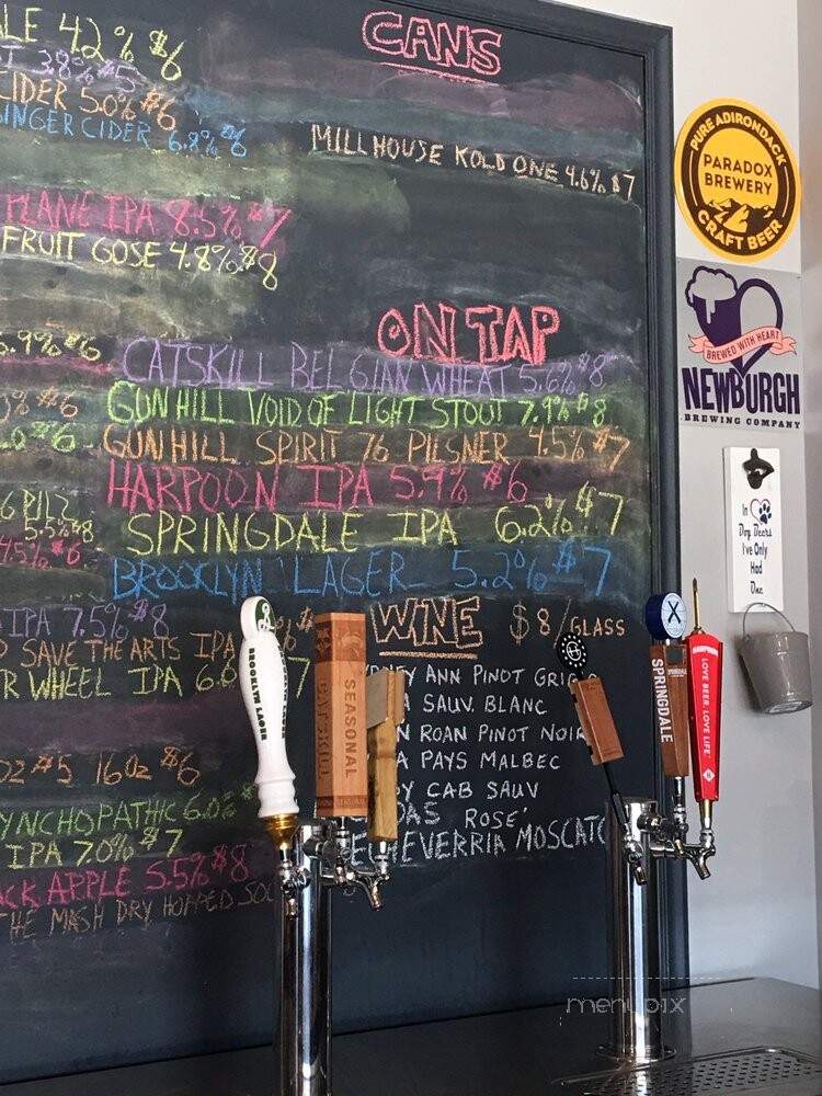 The Barking Goose Bookstore Bar & Cafe - Newburgh, NY menu_pic