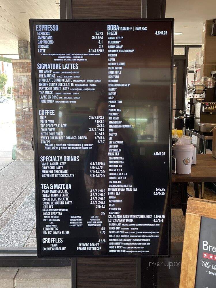 Brew Lounge - Des Plaines, IL menu_pic