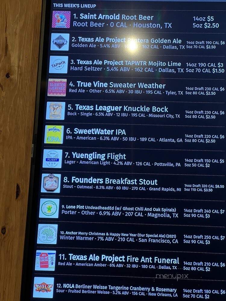 Angelina Brewing Company - Lufkin, TX