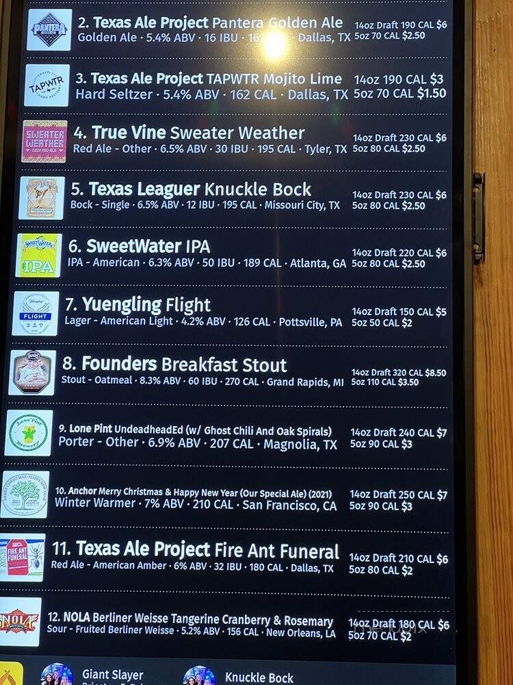 Angelina Brewing Company - Lufkin, TX