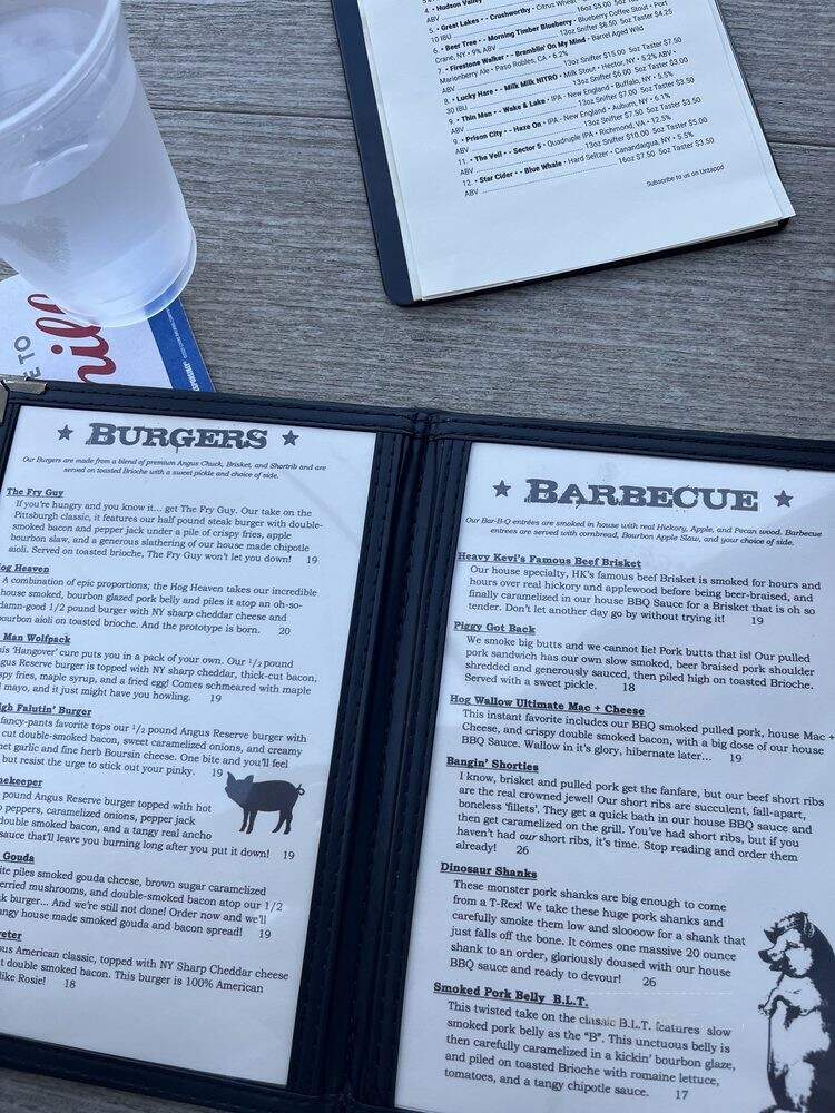 The Rusty Pig - Geneva, NY menu_pic