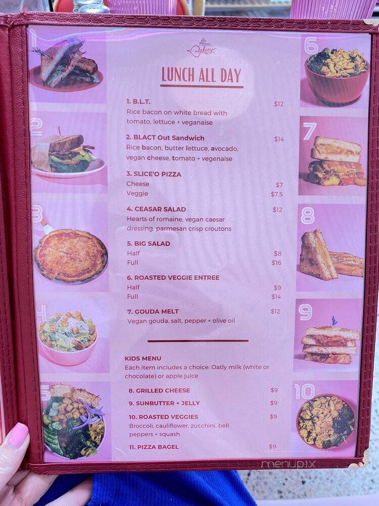 Erin McKenna's Bakery - Santa Monica, CA menu_pic