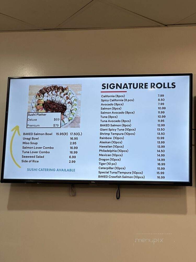 Nishi Poke & Roll - Los Angeles, CA menu_pic