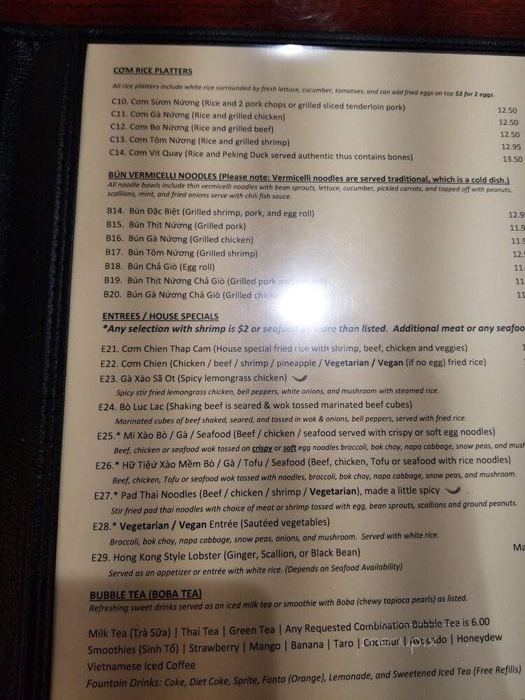 Pho Boca - Boca Raton, FL menu_pic