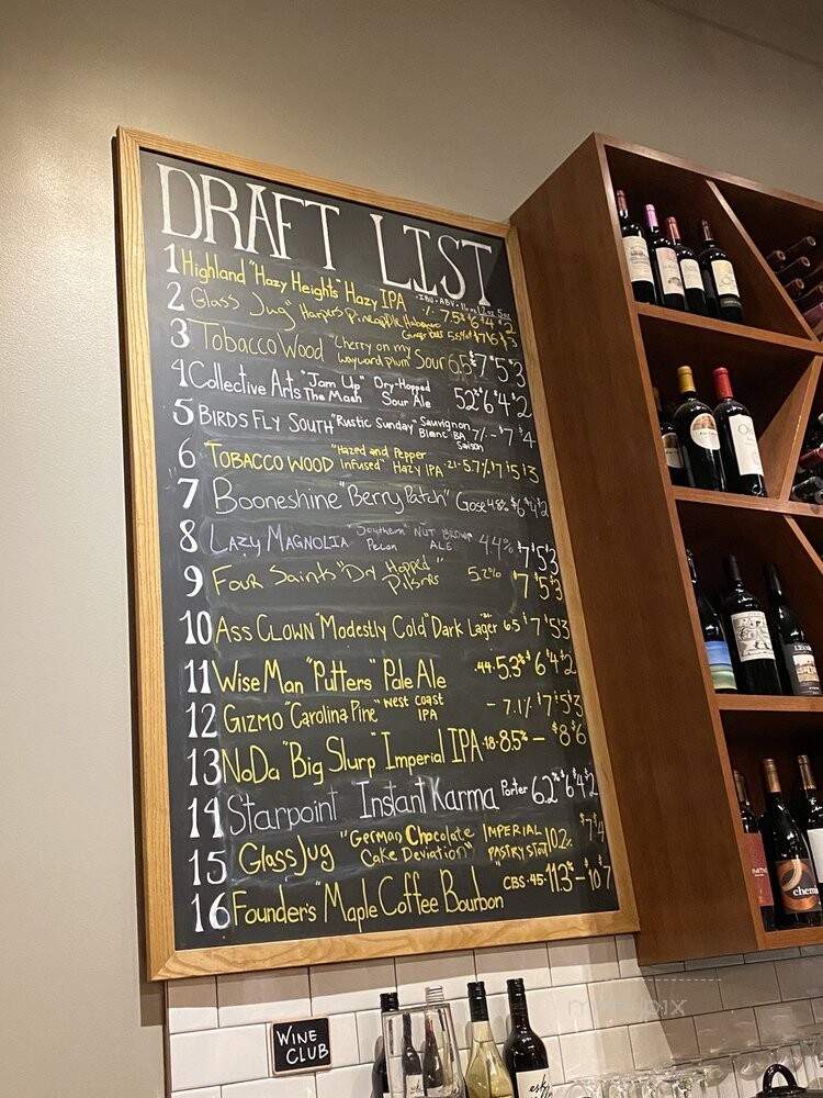 The Oak House - Durham, NC menu_pic