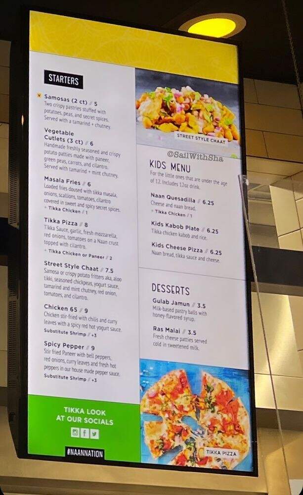 Tikka Shack Mechanicsburg - Mechanicsburg, PA menu_pic
